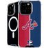 MLB Atlanta Braves Split iPhone 16 Pro MagSafe Case